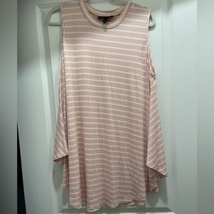 Lane Bryant Striped Swing Tank